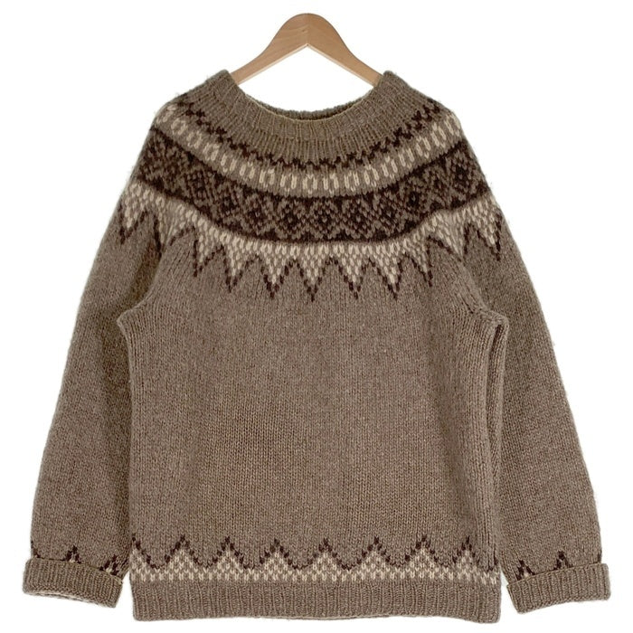 70's Made Especially ノルディック セーター グレー Size L XL相当 福生店