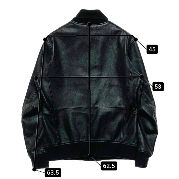 UNITED ARROWS ユナイテッドアローズ 3225-699-1299 green label relaxing  レザー ジャケット ブラック sizeM 瑞穂店