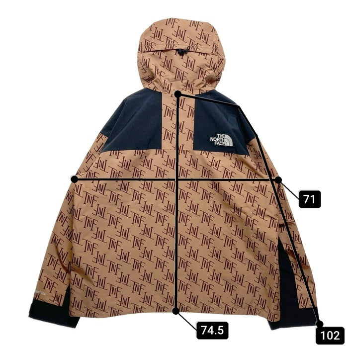 THE NORTH FACE ノースフェイス M GTX MTN JACKET ゴアテックス マウンテンジャケット パーカー ブラウン ブラック 海外企画 NF0A831MOLZ Size XXL 瑞穂店