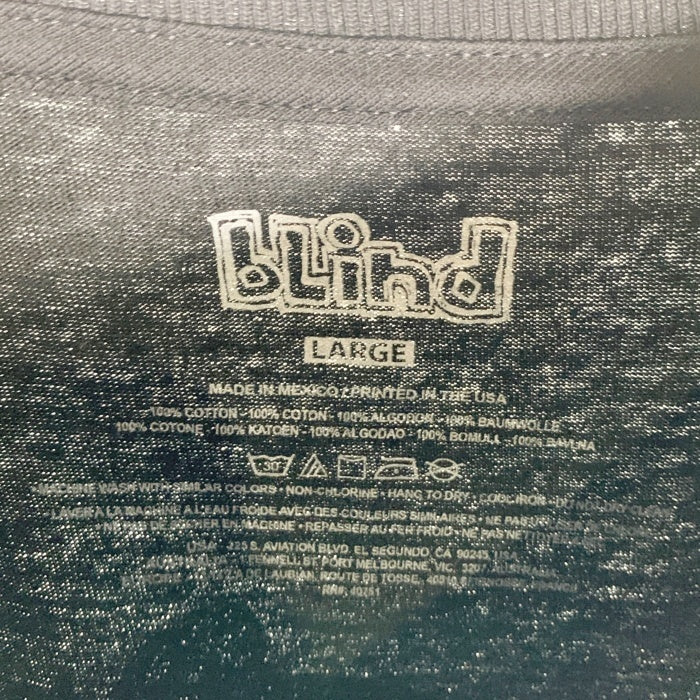 Blind Skateboards ブラインド スケートボード Reaper リーパー 半袖 Tシャツ ブラック Size Large 福生店