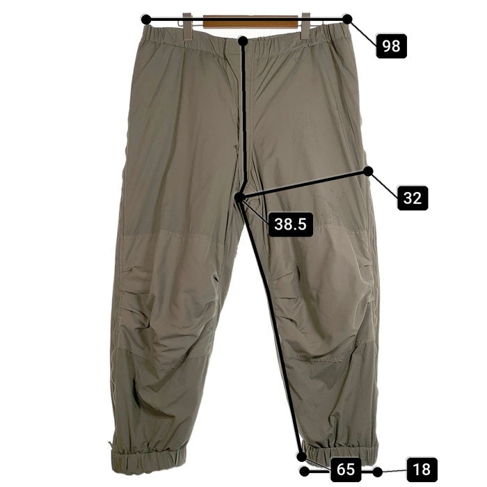 00's U.S.ARMY 米軍 PRIMALOFT プリマロフト ECWCS LEVEL7 GEN3 中綿 トラウザーパンツ グレー 8415-01-538-6704 Size L-R 福生店