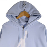 Supreme シュプリーム JORDAN BRAND ジョーダンブランド 26SS Hooded Sweatshirt ジップアップ フーディー パーカー ライトブルー IR6459-441 Size L 福生店