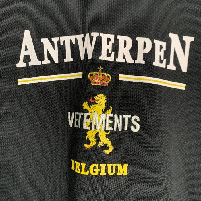 VETMENS ヴェトモン 19SS SECRET SOCIETY オーバーサイズ プルオーバー フーディー パーカー ブラック Size S 福生店