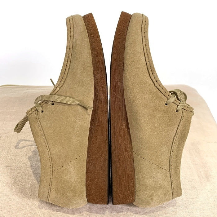 Clarks クラークス WALLABEE ワラビー スウェードシューズ ベージュ 61304065 Size UK7.5 (25.5cm) 福生店