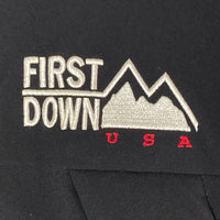 FIRST DOWN ファーストダウン ダウンジャケット ブラック 223-1514 Size L 瑞穂店