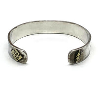 Dear Blossom ディアブロッサム 12mm K18 唐草 シルバーバングル SILVER 福生店