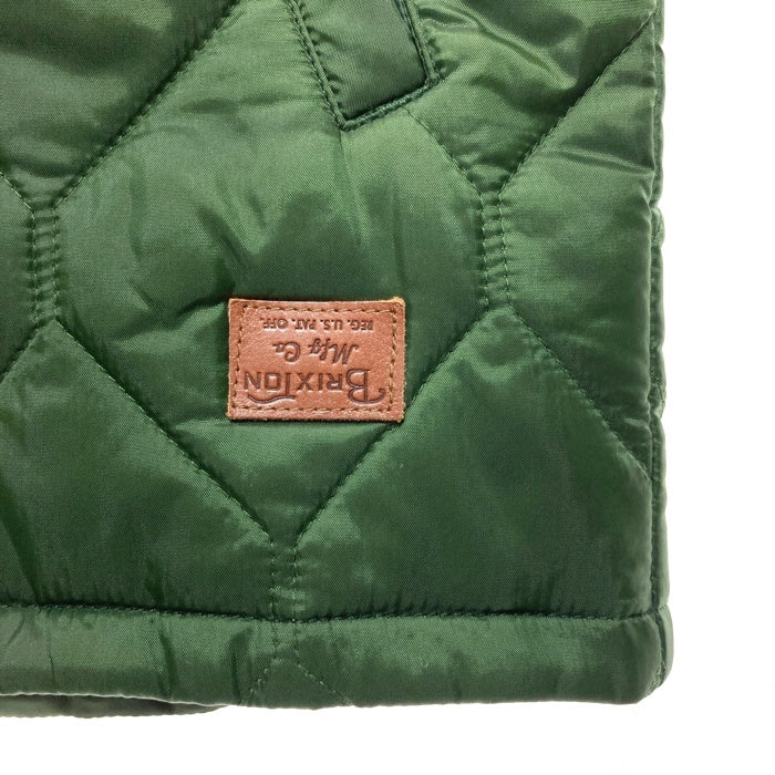 BRIXTON ブリクストン キルティング フルジップジャケット グリーン sizeM 瑞穂店