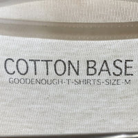 GOODENOUGH グッドイナフ COTTON BASE ロゴプリント Tシャツ ホワイト sizeM 瑞穂店