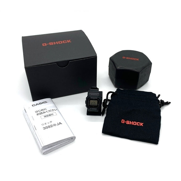 CASIO カシオ G-SHOCK ジーショック nano ナノ 腕時計 指時計 ブラック DWN-5600-1JR 福生店