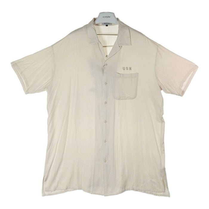 AVIREX アヴィレックス EAGLE SKA SHIRT イーグル 刺繍 スカシャツ オフホワイト sizeF 瑞穂店