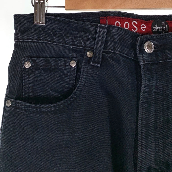 Levi's Silver Tab リーバイス シルバータブ LOOSE ブラックデニムパンツ テーパード Size 76cm 福生店