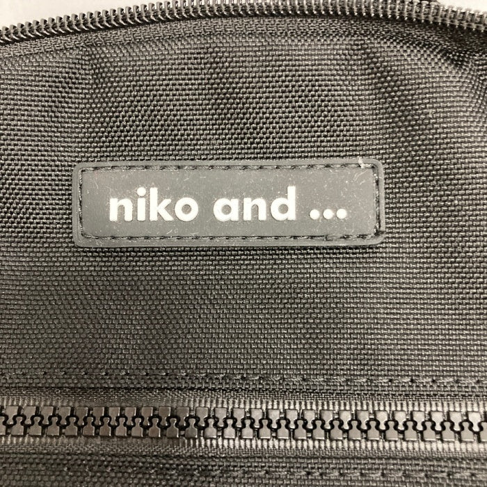 niko and... ニコアンド メニーポケットデイパック ブラック タグ付き 瑞穂店