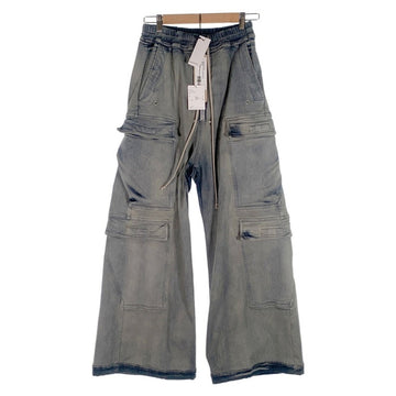 DRKSHDW ダークシャドウ リックオウエンス DOUBLE CARGO JUMBO BELAS ダブルカーゴジャンボベラ ロングパンツ SKY Size 46 (XS) 福生店