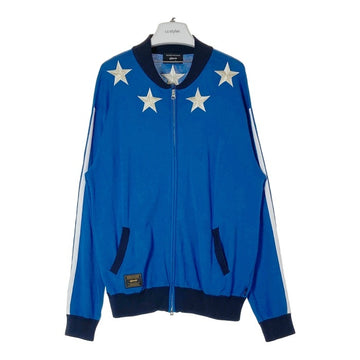 glamb グラム GB17SM/KNT01 Roland knit jersey ローランドニットジャージー ジャケット ブルー Size3 瑞穂店