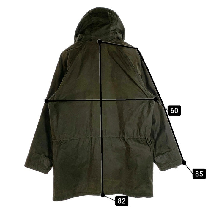90's Woolrich ウールリッチ オイルドジャケット グリーン USA製 チェック柄ライナー Size M 福生店