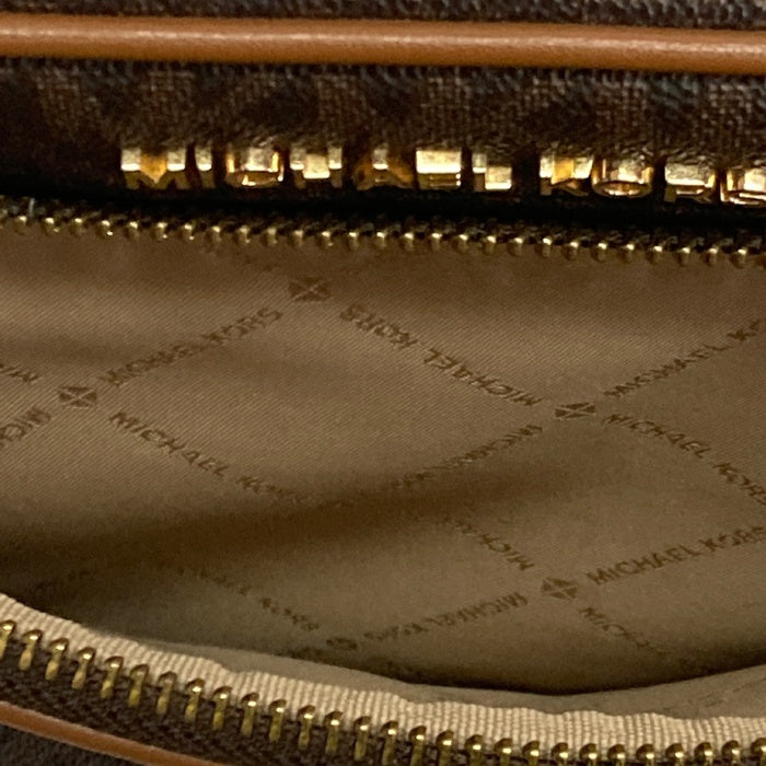 MICHAEL KORS マイケルコース 35H9GTVC1B ジェットセット トラベル ショルダーバッグ シグネチャー ブラウン 瑞穂店