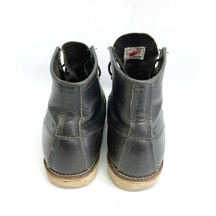 REDWING レッドウィング 8179 USA製 刺繍タグ ワークブーツ ブラック sizeUS8 瑞穂店