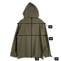 UNITED CARR ユナイテッドカー プルオーバー ミリタリーパーカー オリーブ バズリクソンズ M18612 Size M 福生店