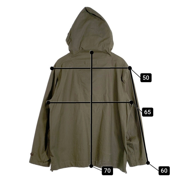 UNITED CARR ユナイテッドカー プルオーバー ミリタリーパーカー オリーブ バズリクソンズ M18612 Size M 福生店