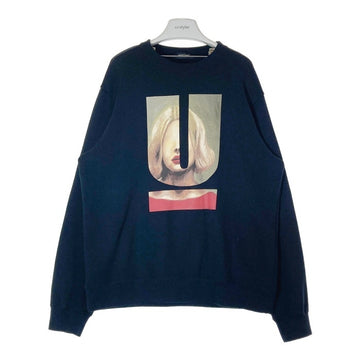 UNDERCOVER アンダーカバー UC1E9803-1 ICON SWEAT U PORTRAIT PAINTING スウェットトレーナー ブラック size5 瑞穂店