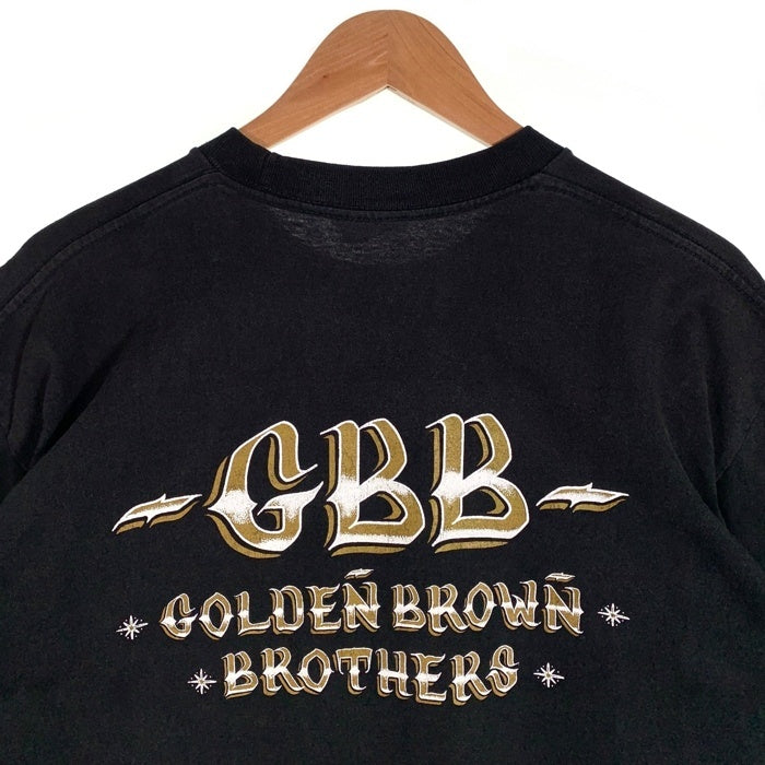 JSF ジェシーズショップ GBB ゴールデンブラウンブラザーズ プリントTシャツ ブラック Size XL 福生店
