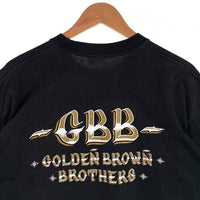JSF ジェシーズショップ GBB ゴールデンブラウンブラザーズ プリントTシャツ ブラック Size XL 福生店