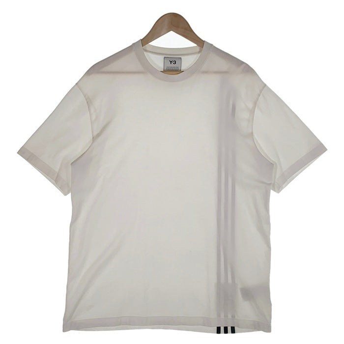 Y-３ ワイスリー YOHJI YAMAMOTO 3 STP SS TEE ストライプ 半袖 Tシャツ ホワイト 16C001 Size M 福生店