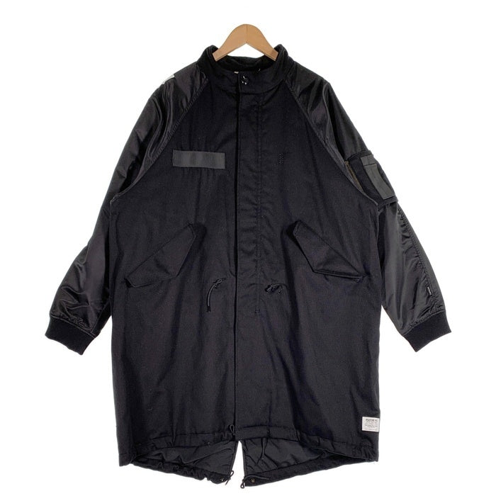 CAPTAINS HELM キャプテンズヘルム SEVEN A WEEK FISH TAIL MIL JKT セブンアウィーク フィッシュテール ミル ジャケット ブラック CH24-AW-J05 Size L 福生店
