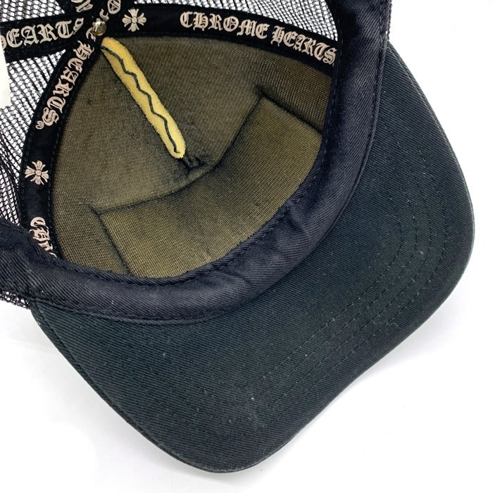 CHROME HEARTS クロムハーツ CH Tracker Cap トラッカーキャップ メッシュキャップ ブラック 福生店