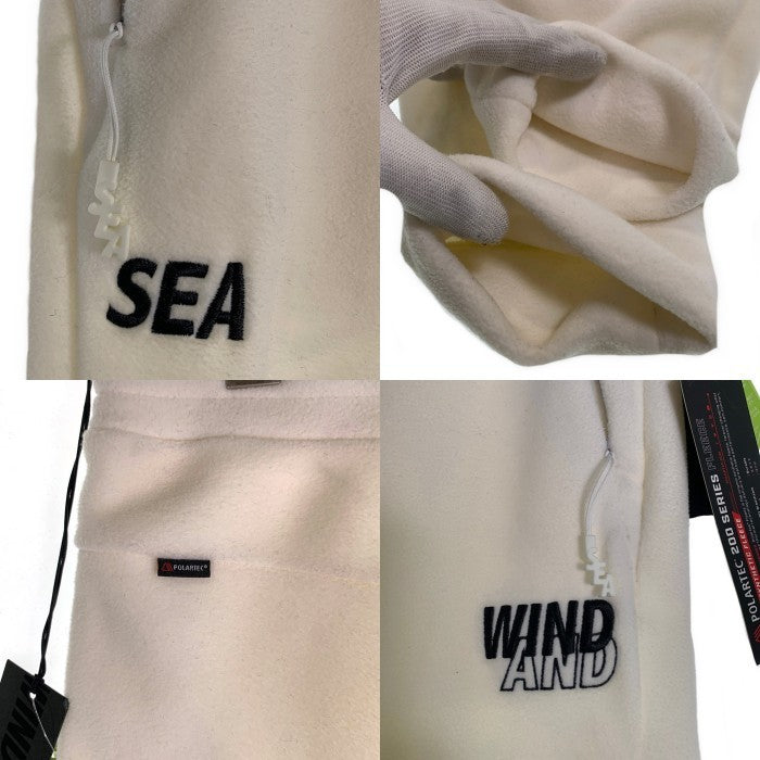 WIND AND SEA ウィンダンシー POLARTECH FLEECE PANTS ポーラーテック フリースパンツ ホワイト WDS-O-ESS-24-Q2-PLT-03 Size L 福生店