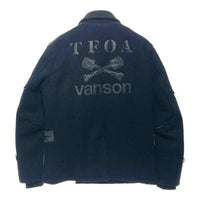 Vanson バンソン クローズ 武装戦線 TFOA ウールコート ブラック Size L 瑞穂店