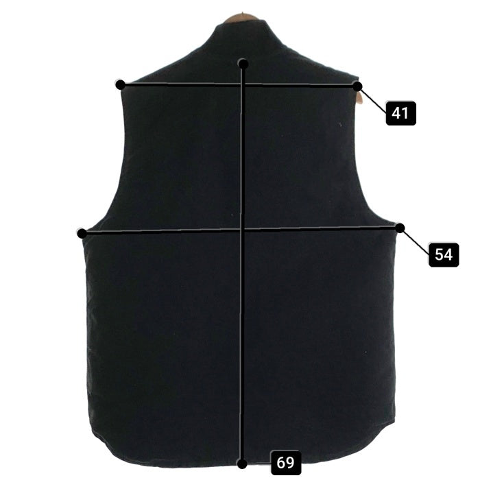 CARHARTT カーハート DUCK VEST ダックベスト ブラック V01 BLK メキシコ製 Size Medium Regular 福生店