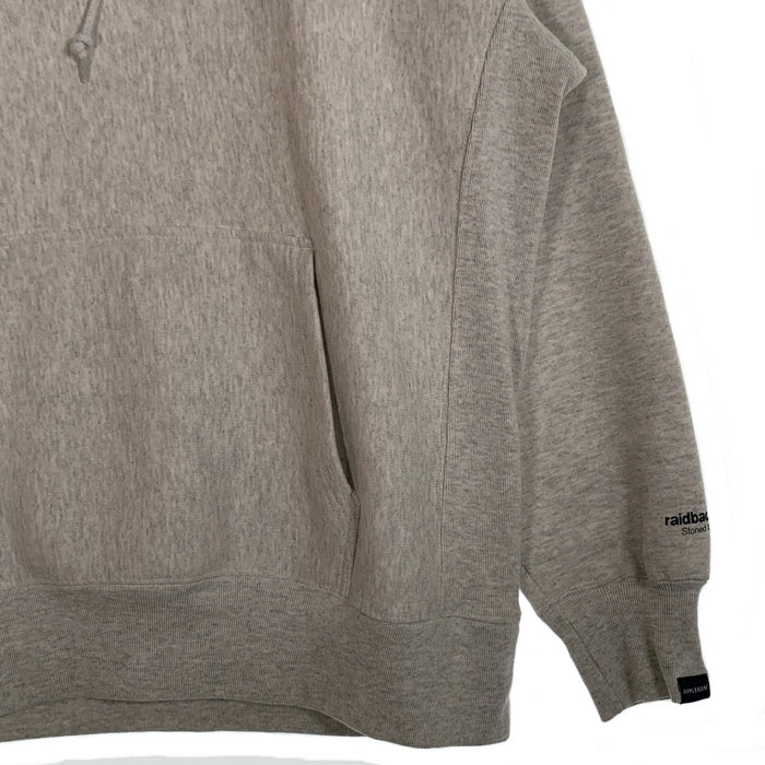 APPLEBUM アップルバム RAIDBACK プリント プルオーバースウェットパーカー アッシュグレー Size XXL 福生店