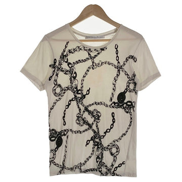 JOHNLAWRENCESULLIVAN ジョンローレンスサリバン チェーンプリント Tシャツ コットン SA025’08 Size 38 福生店