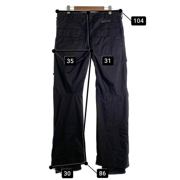 BURTON バートン RA MANHANDLE PT ポリエステル スノーボードパンツ ブラック Size XL 福生店