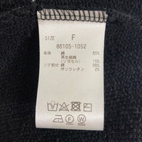 MANOF マノフ 86105-1052 ムーン スラッシュ スウェット ブラック sizeF 瑞穂店