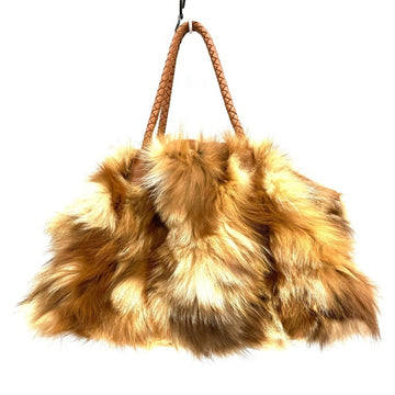 goa ゴア ラビットファー 2wayバッグ Y2K ブラウン 瑞穂店