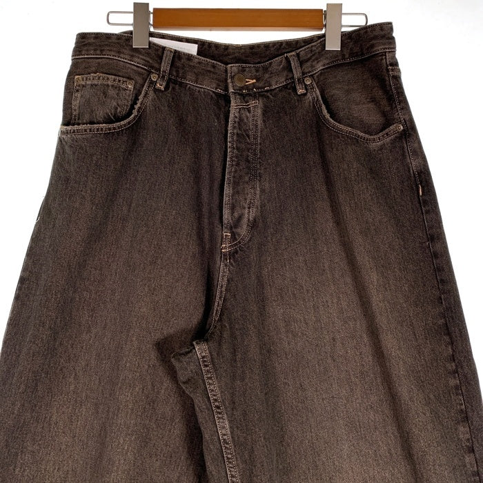ZARA ザラ バギーフィット デニムパンツ ブラウン Size W34 福生店