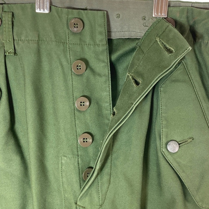 スウェーデン軍 M-59 ミリタリーカーゴパンツ オリーブ size C146 瑞穂店