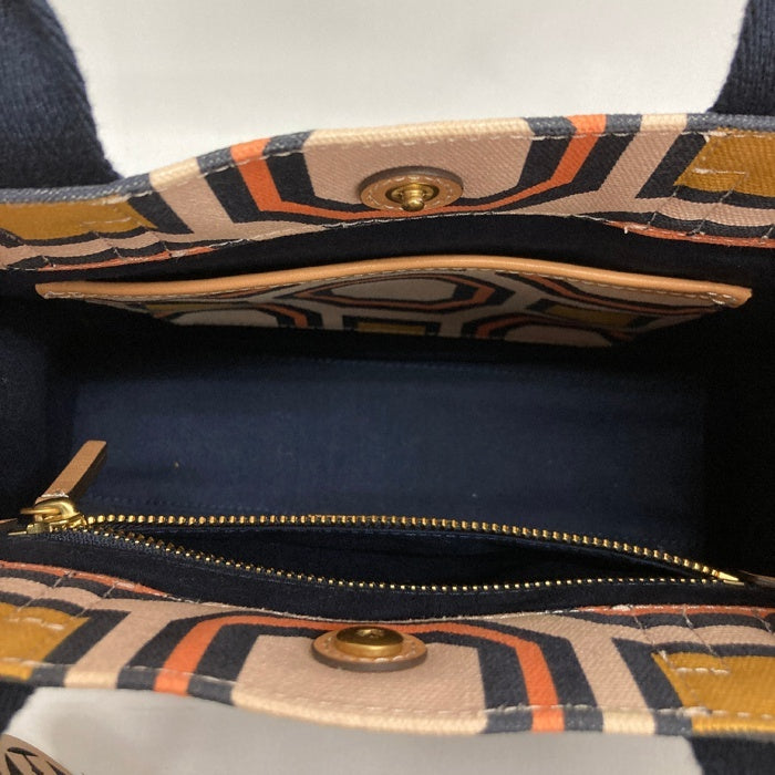 TORY BURCH トリー バーチ キャンバス ハンドバッグ ベージュ 瑞穂店