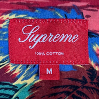 SUPREME シュプリーム 12SS Hawaian Shirt 半袖 アロハ ハワイアンシャツ レッド Size M 福生店