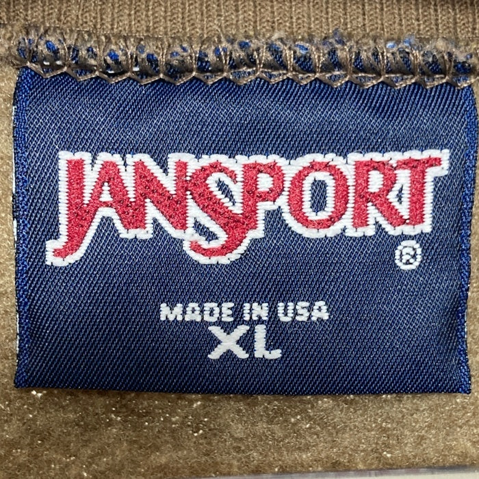 JANSPORT ジャンスポーツ USA製 UCSB Santa Barbara スウェットトレーナー ブラウン sizeXL 瑞穂店
