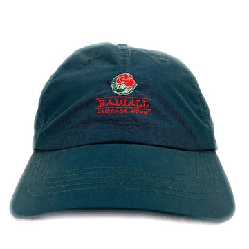 RADIALL ラディアル 22SS ROSE BOWL-BASEBALL LOW CAP ローズボウル ベースボールキャップ ロー グリーン ナイロン RAD-22SS-HAT001 福生店