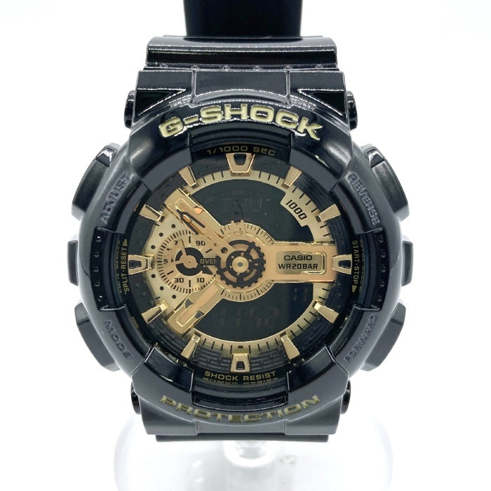 CASIO カシオ G-SHOCK GA-110GB-1AJF デジアナ 腕時計 ブラック×ゴールド 瑞穂店