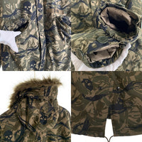 HYSTERIC GLAMOUR ヒステリックグラマー プリマロフト モッズコート ミリタリー 中綿 カモフラージュ 0204AC02 Size S 福生店