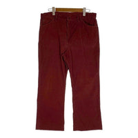 70's 80's JC Penney ジェーシーペニー ブーツカット コーデュロイ フレアパンツ バーガンディー Size ウエスト約98cm 福生店