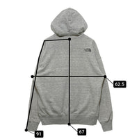 THE NORTH FACE ザ・ノースフェイス NT12338 ロゴプリント プルオーバーパーカー グレー sizeL 瑞穂店