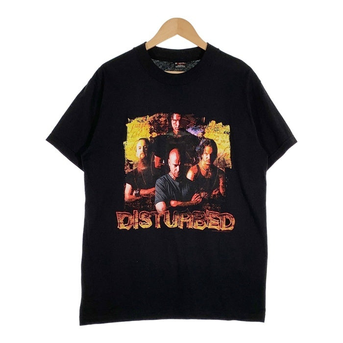 00's DISTURBED ディスターブド madness is the gift プリントTシャツ ブラック 2000コピーライト giant Size L 福生店