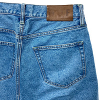 HUF ハフ 5ポケット ワイドデニムパンツ ライトインディゴ size28 瑞穂店