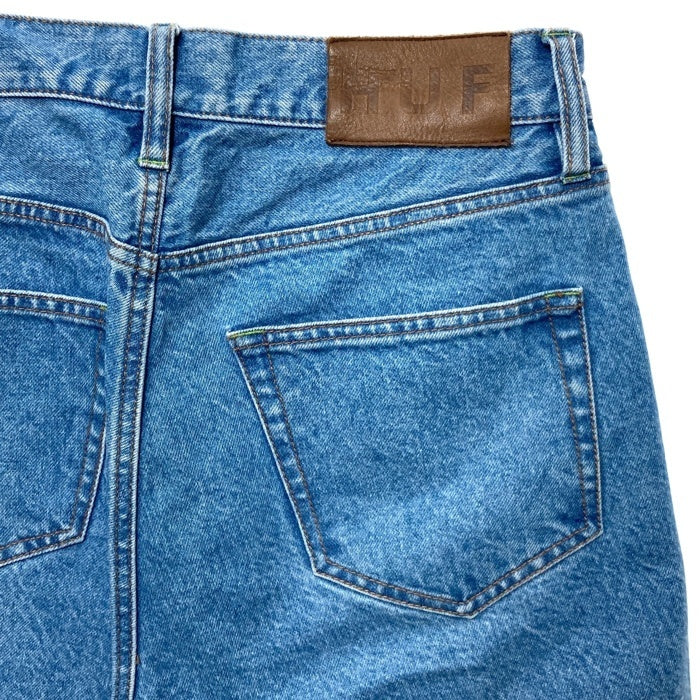 HUF ハフ 5ポケット ワイドデニムパンツ ライトインディゴ size28 瑞穂店